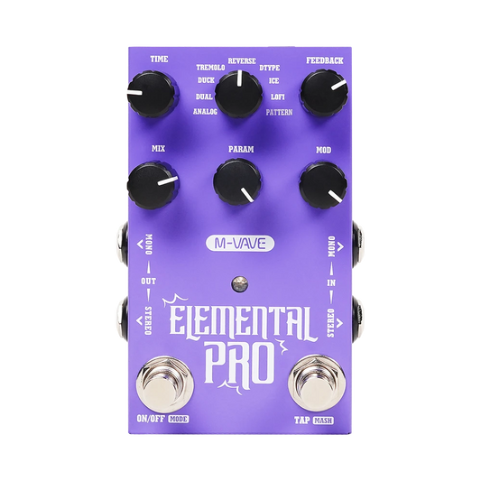 Pedal Guitar M-Vave ELEMENTAL PRO Delay - Việt Music