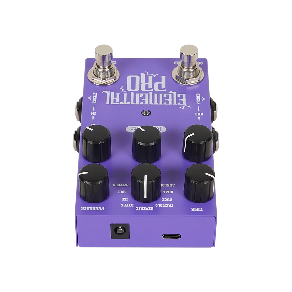 Pedal Guitar M-Vave ELEMENTAL PRO Delay - Việt Music