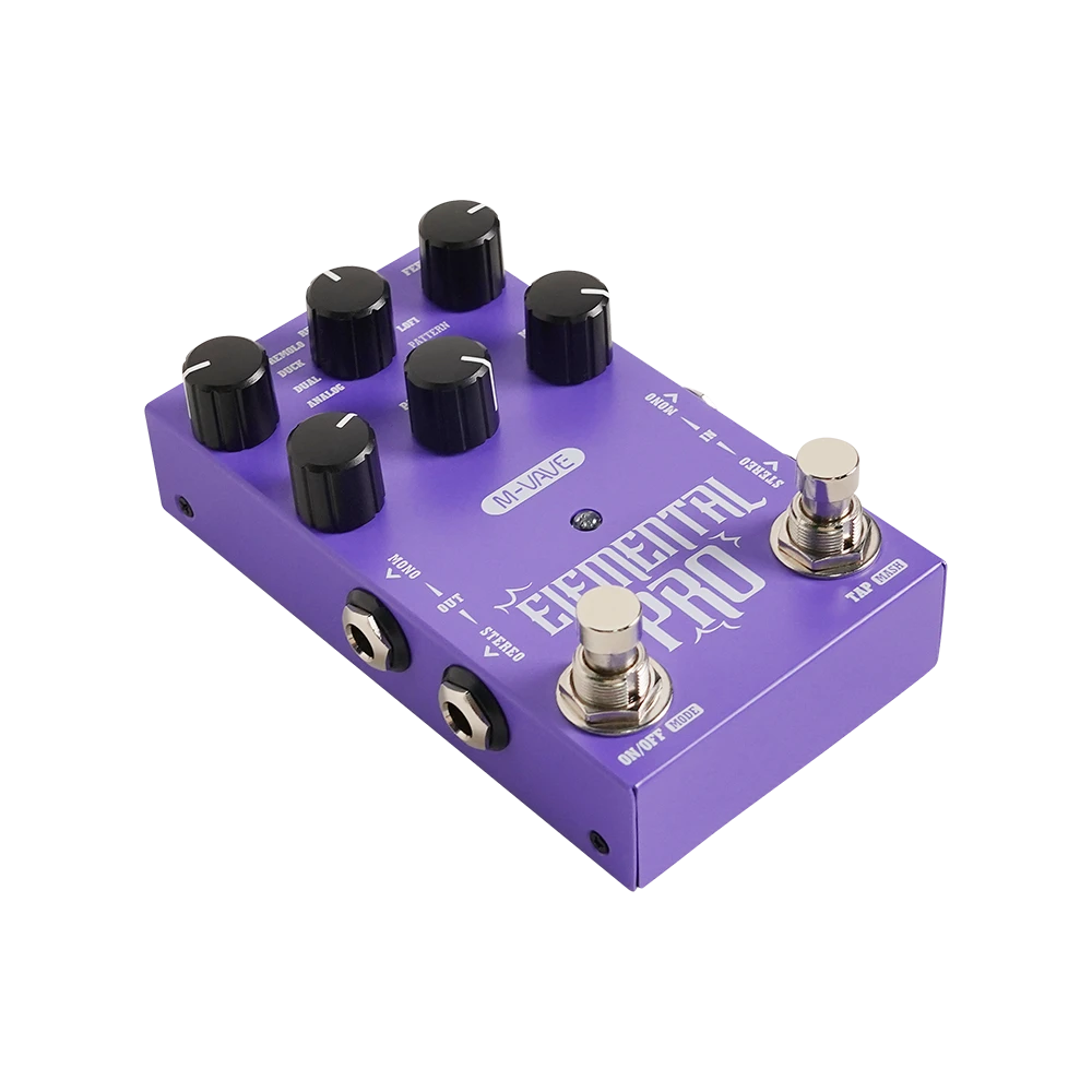 Pedal Guitar M-Vave ELEMENTAL PRO Delay - Việt Music