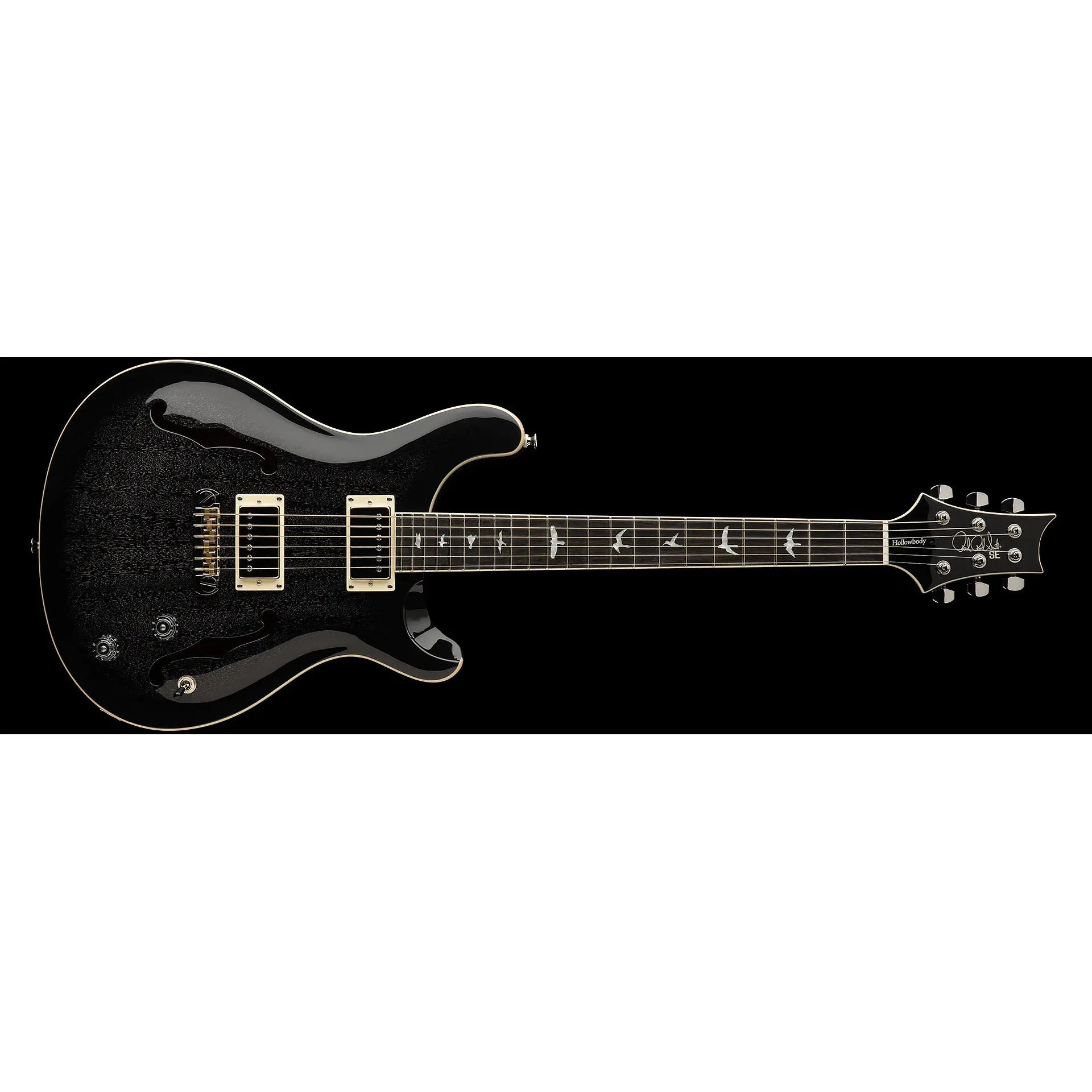Đàn Guitar Điện PRS SE Hollowbody Standard HH, Ebony Fingerboard (2025) - Việt Music