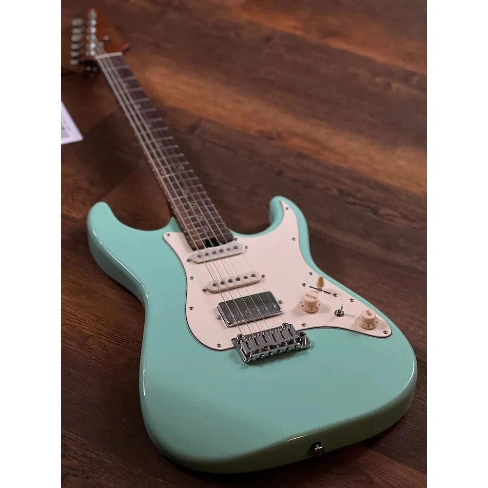 Đàn Guitar Điện Soloking MS-11 Classic MKII HSS, Rosewood Fingerboard, Surf Green - Việt Music