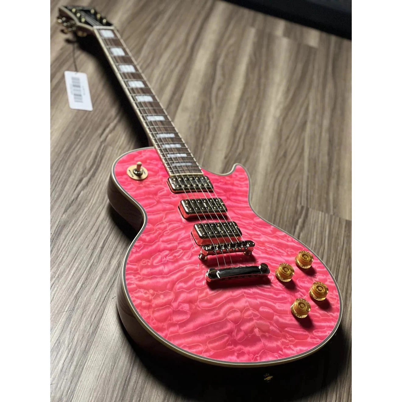 Đàn Guitar Điện Soloking SLC60 T3 FM HHH, Rosewood Fingerboard, Trans Pink - Việt Music