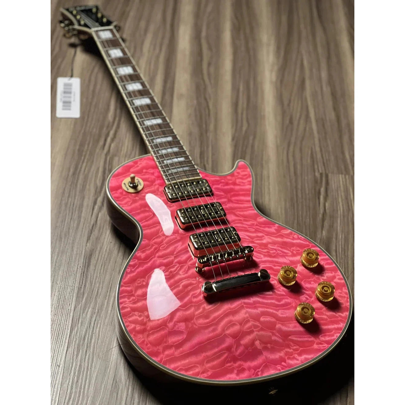 Đàn Guitar Điện Soloking SLC60 T3 FM HHH, Rosewood Fingerboard, Trans Pink - Việt Music