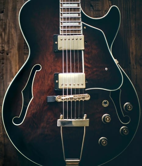 Semi Hollow Guitar