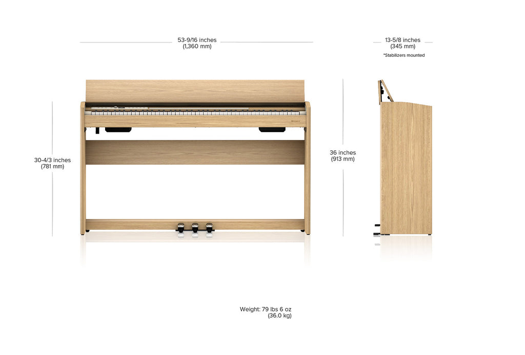 Đàn Piano Điện Roland F701