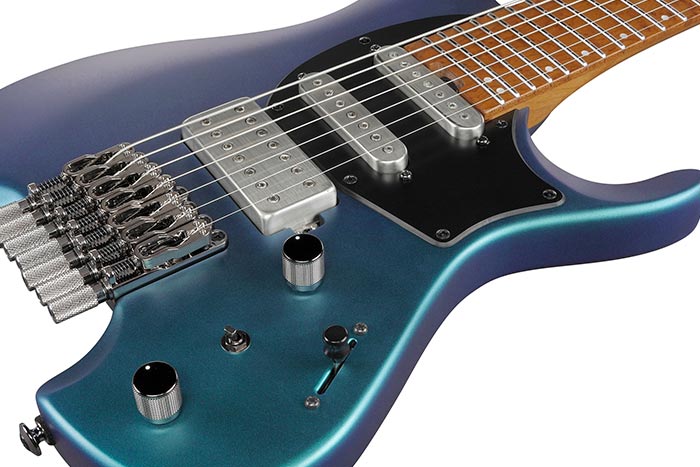 Đàn Guitar Điện Ibanez Q547 - Q Standard HSS, Maple Fingerboard, Blue Chameleon Metallic Matte - 7 Strings