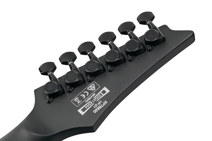 Đàn Guitar Điện Ibanez XPTB620 - X IronLabel HH, Ebony Fingerboard, Black Flat