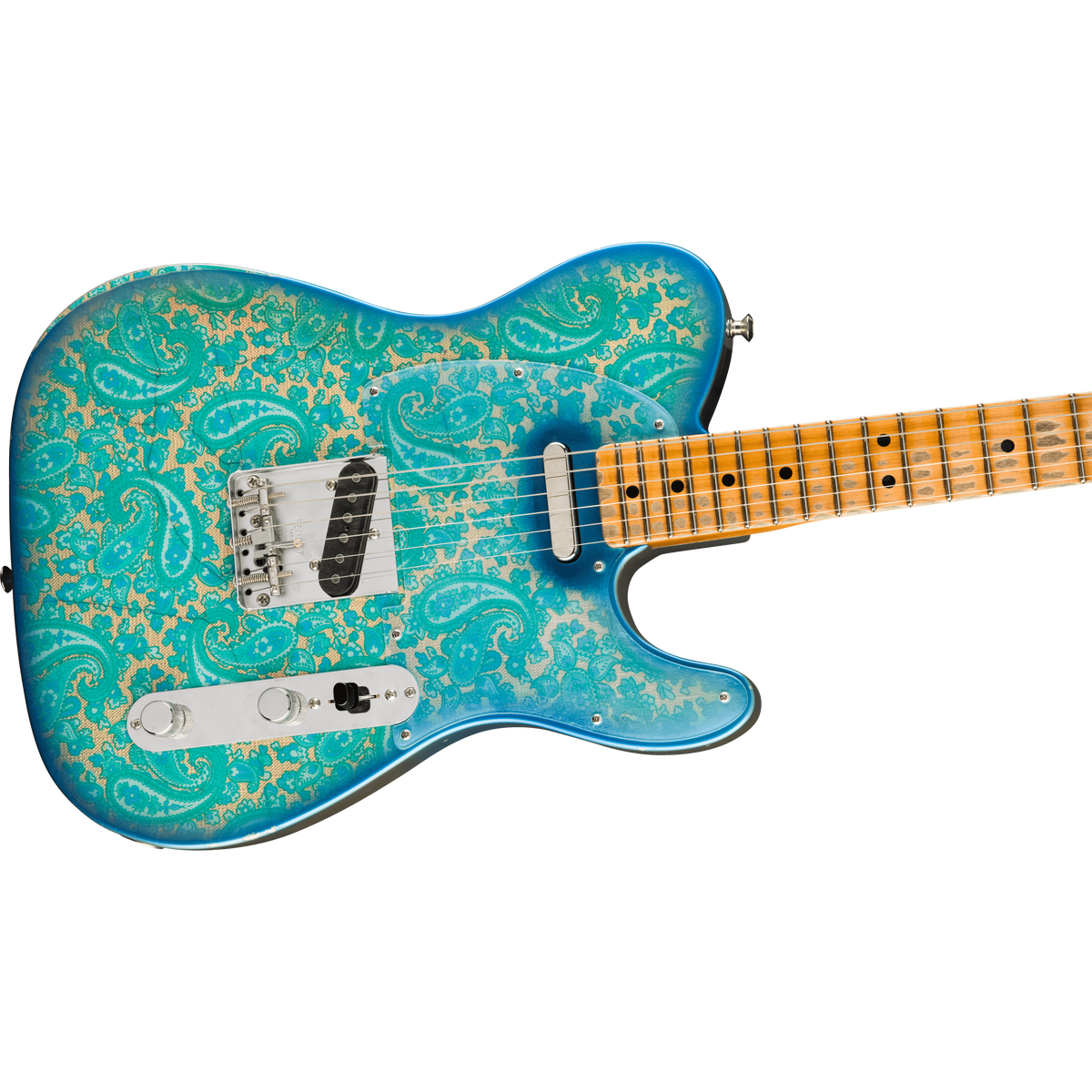 Đàn Guitar Điện Fender Limited Edition Brad Paisley 1967 "Lost Paisley" Telecaster - Blue Paisley