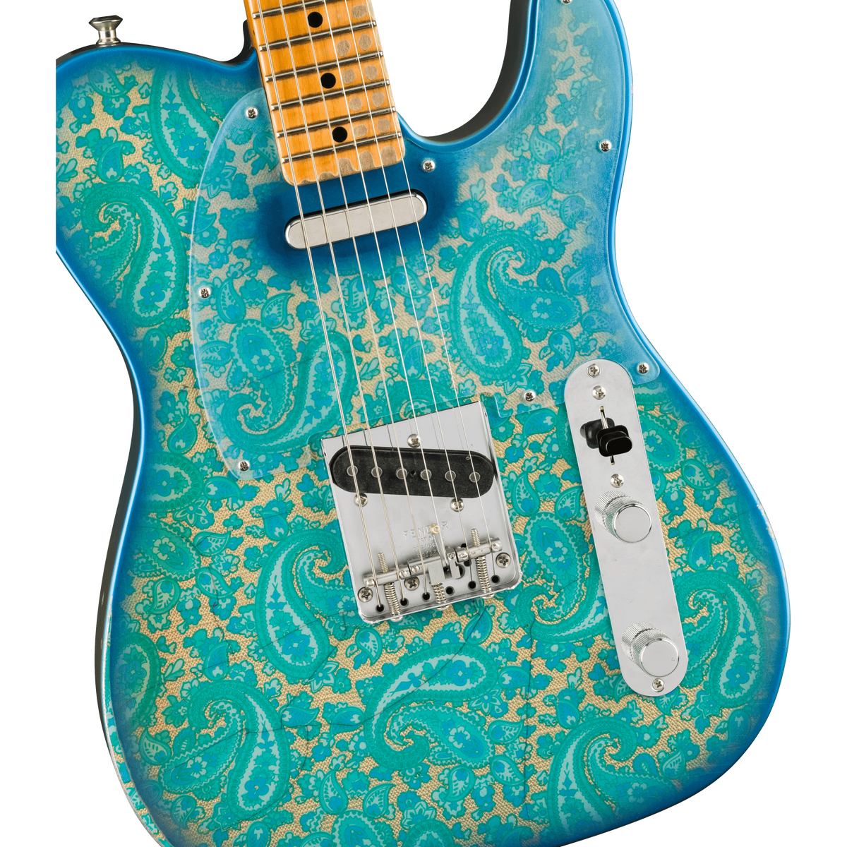 Đàn Guitar Điện Fender Limited Edition Brad Paisley 1967 "Lost Paisley" Telecaster - Blue Paisley
