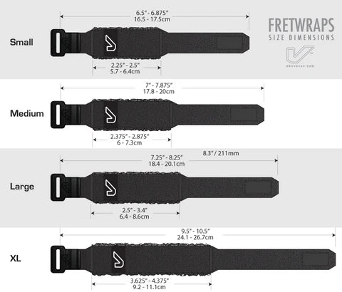 FretWraps Gruv Gear Walnut