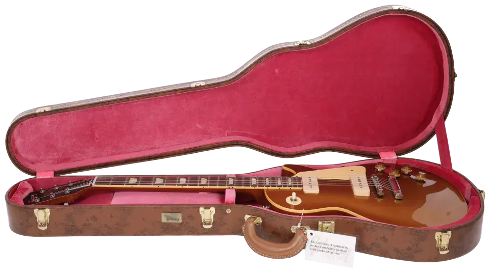 Đàn Guitar Điện Gibson Custom 1956 Les Paul Goldtop Reissue VOS HH, Rosewood Fingerboard, Double Gold