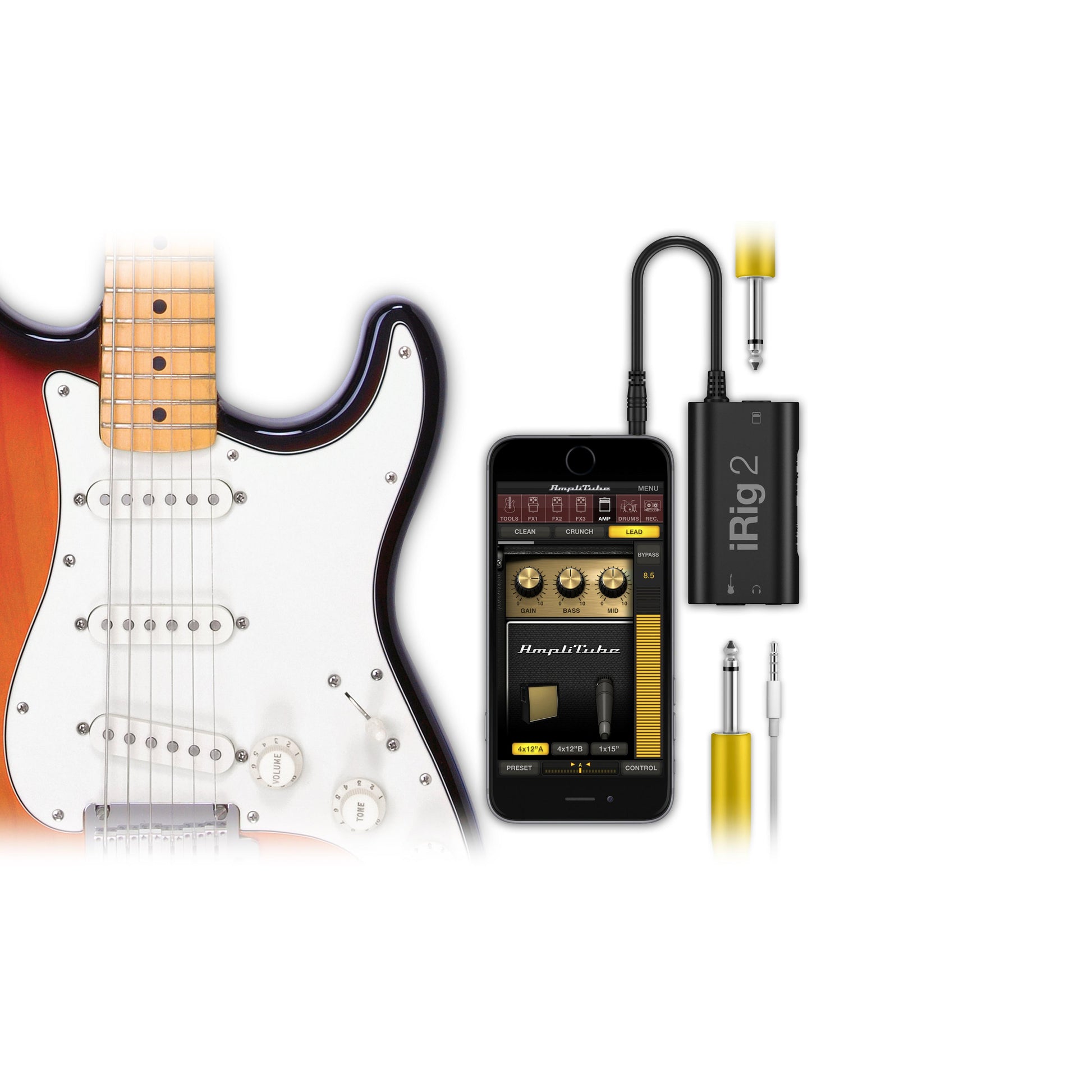 Thiết Bị Thu Âm IK Multimedia IRig 2 - Guitar Interface - Việt Music