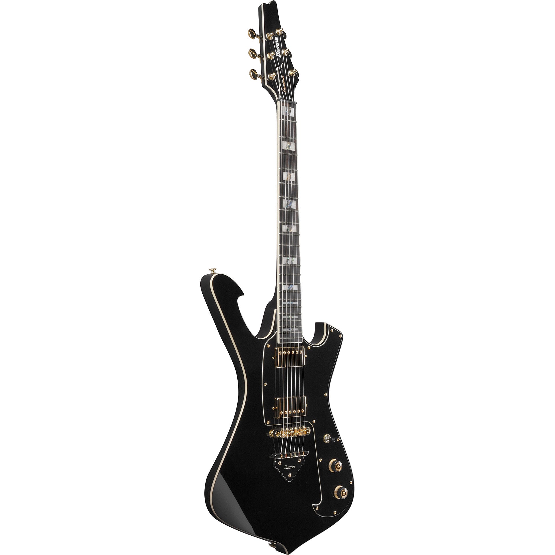 Đàn Guitar Điện Ibanez FRM350 Paul Gilbert Signature HH, Ebony Fingerboard, Black - Việt Music