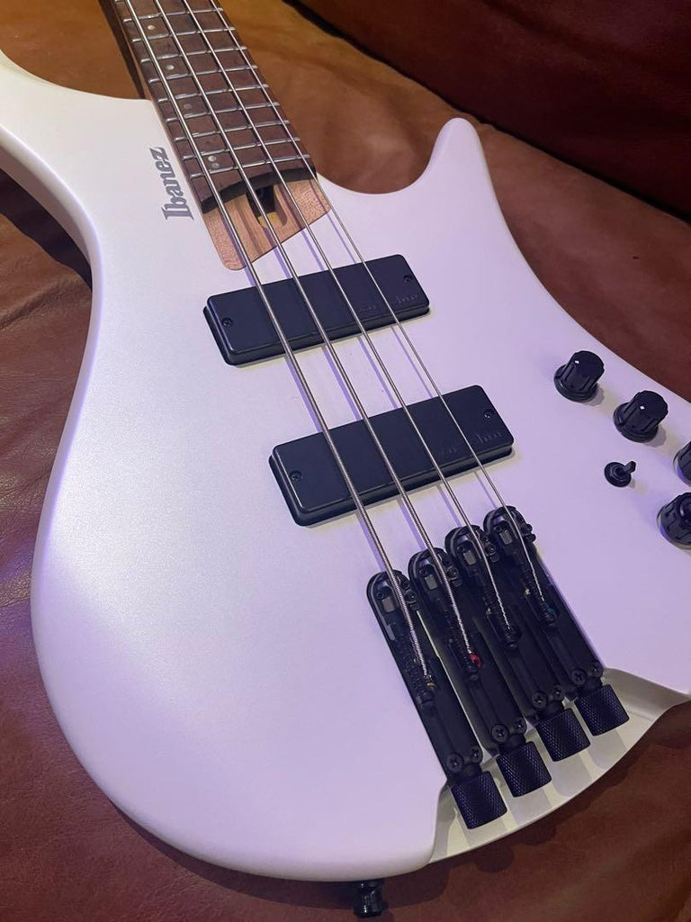 Đàn Guitar Bass Ibanez EHB1000 - EHB Workshop HH, Maple Fingerboard, Pearl White Matte - 4 Strings