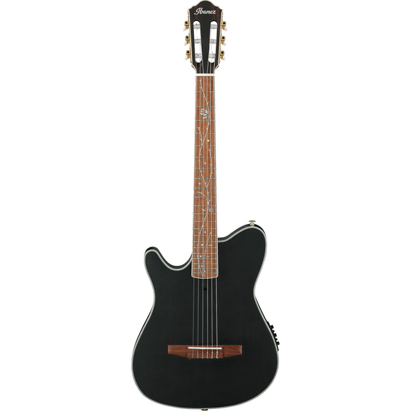 Đàn Guitar Classic Ibanez TOD10NL Tim Henson Signature Nylon Acoustic, Transparent Black Flat