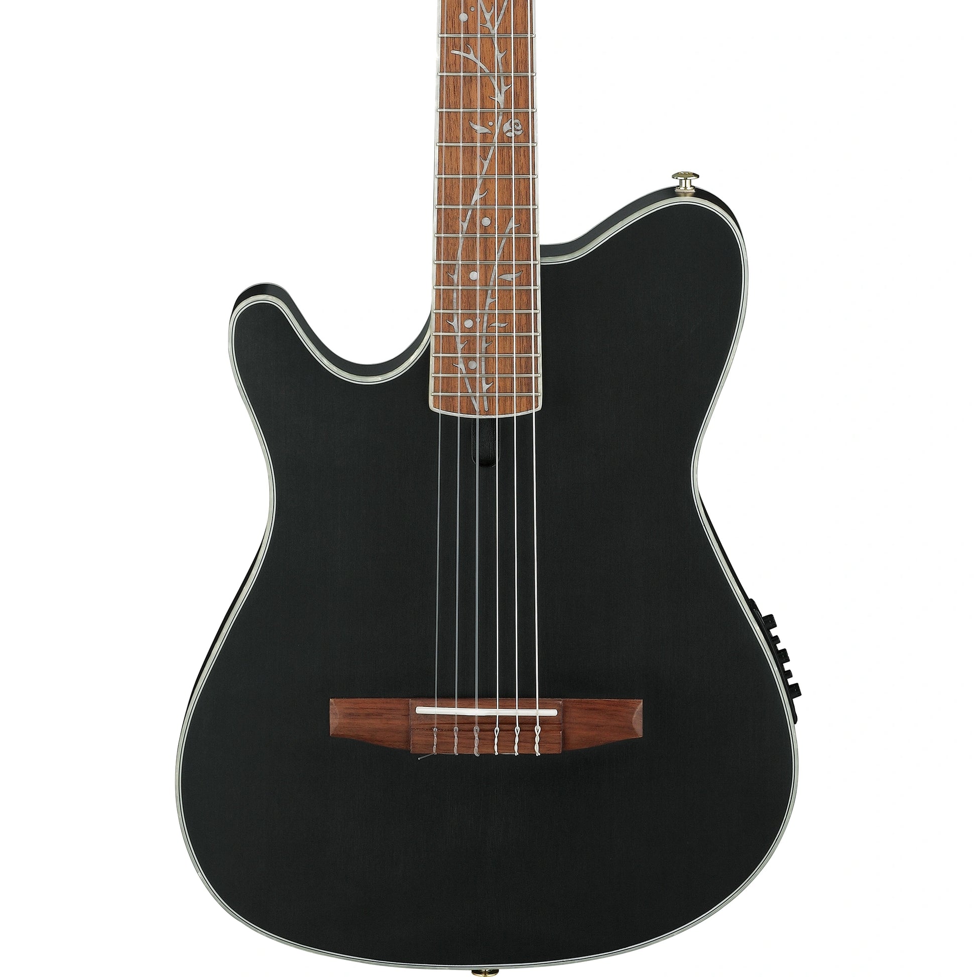 Đàn Guitar Classic Ibanez TOD10NL Tim Henson Signature Nylon Acoustic, Black Flat - Việt Music