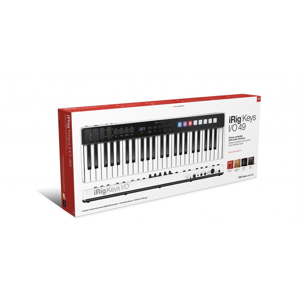 Midi Keyboard Controller IK Multimedia iRig Keys I/O 49 - Việt Music