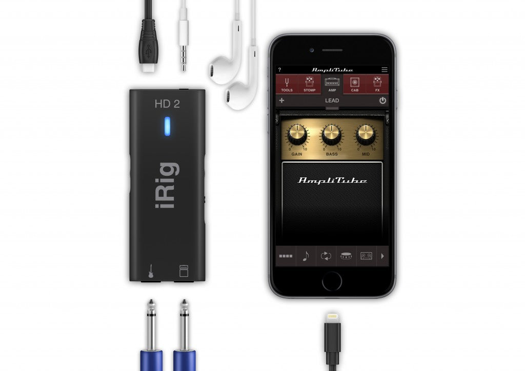 Thiết Bị Thu Âm IK Multimedia IRig HD 2 - Guitar Interface