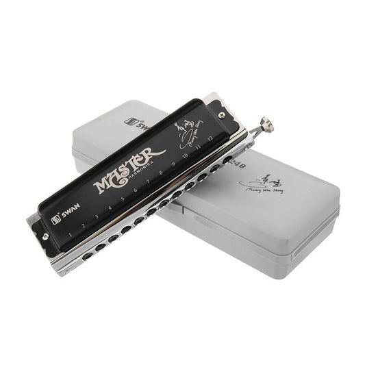 Kèn Harmonica Swan SW1248W Chromatic Master