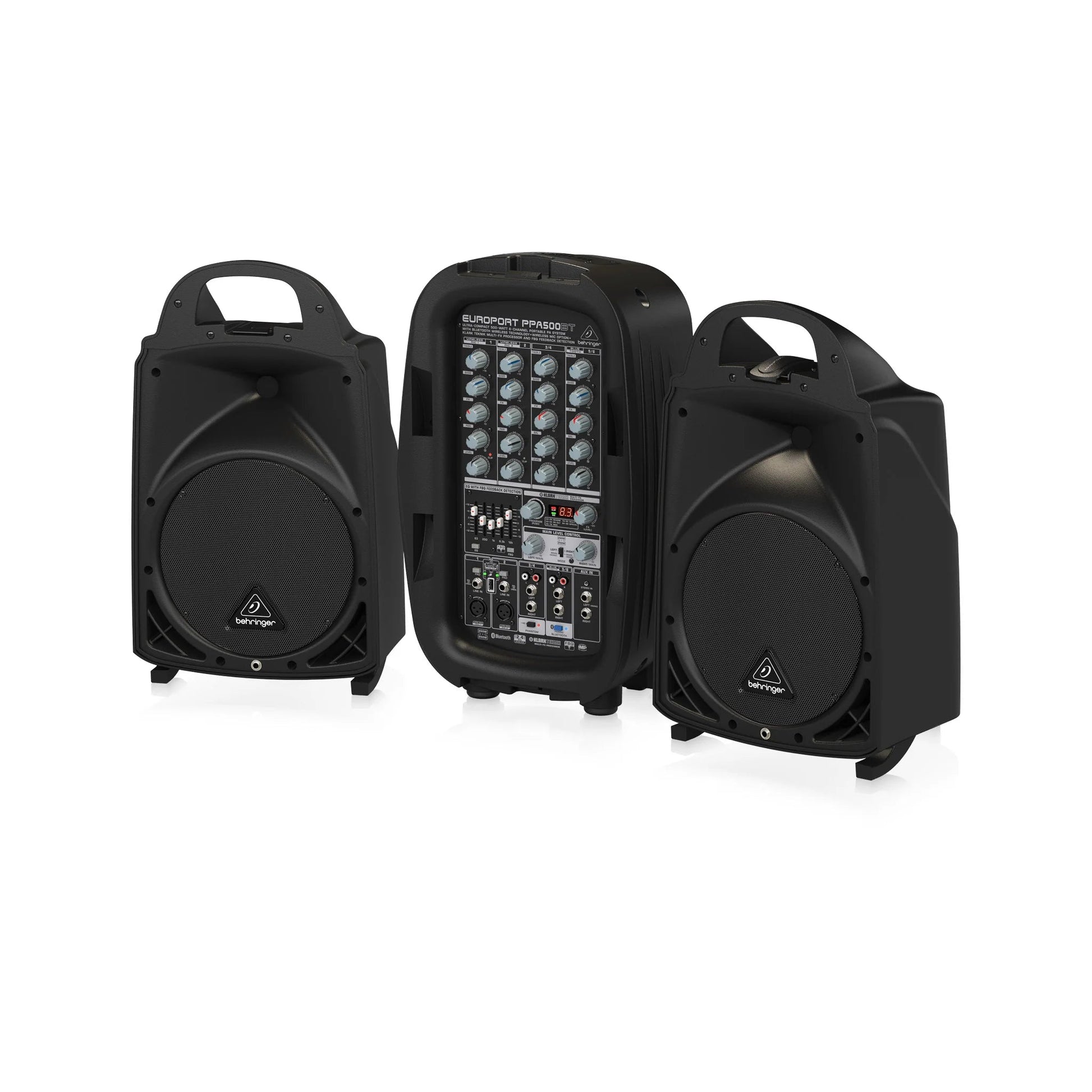 Loa Behringer Europort PPA500BT 6-channel Portable PA System Bluetooth UK Plug - Việt Music