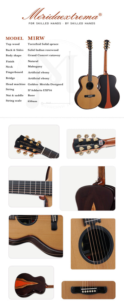 Đàn Guitar Acoustic Merida Extrema M1RW