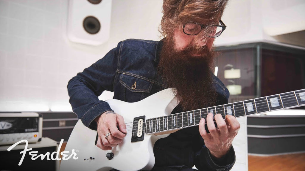 Đàn Guitar Điện Fender Artist Jim Root Jazzmaster V4 HH, Ebony Fingerboard, Arctic White