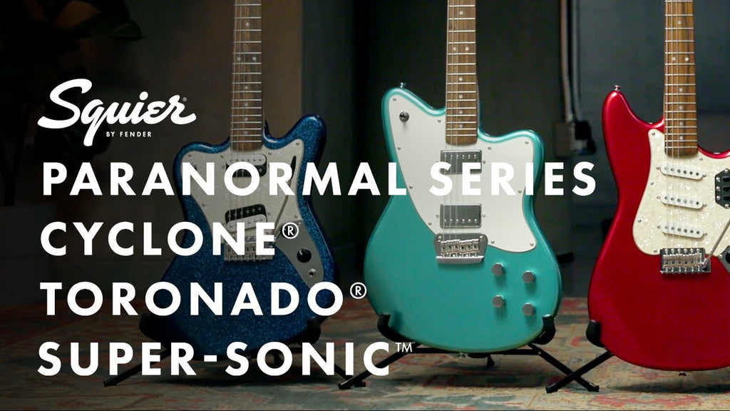 Đàn Guitar Điện Squier Paranormal Toronado HH, Laurel Fingerboard, Mystic Seafoam