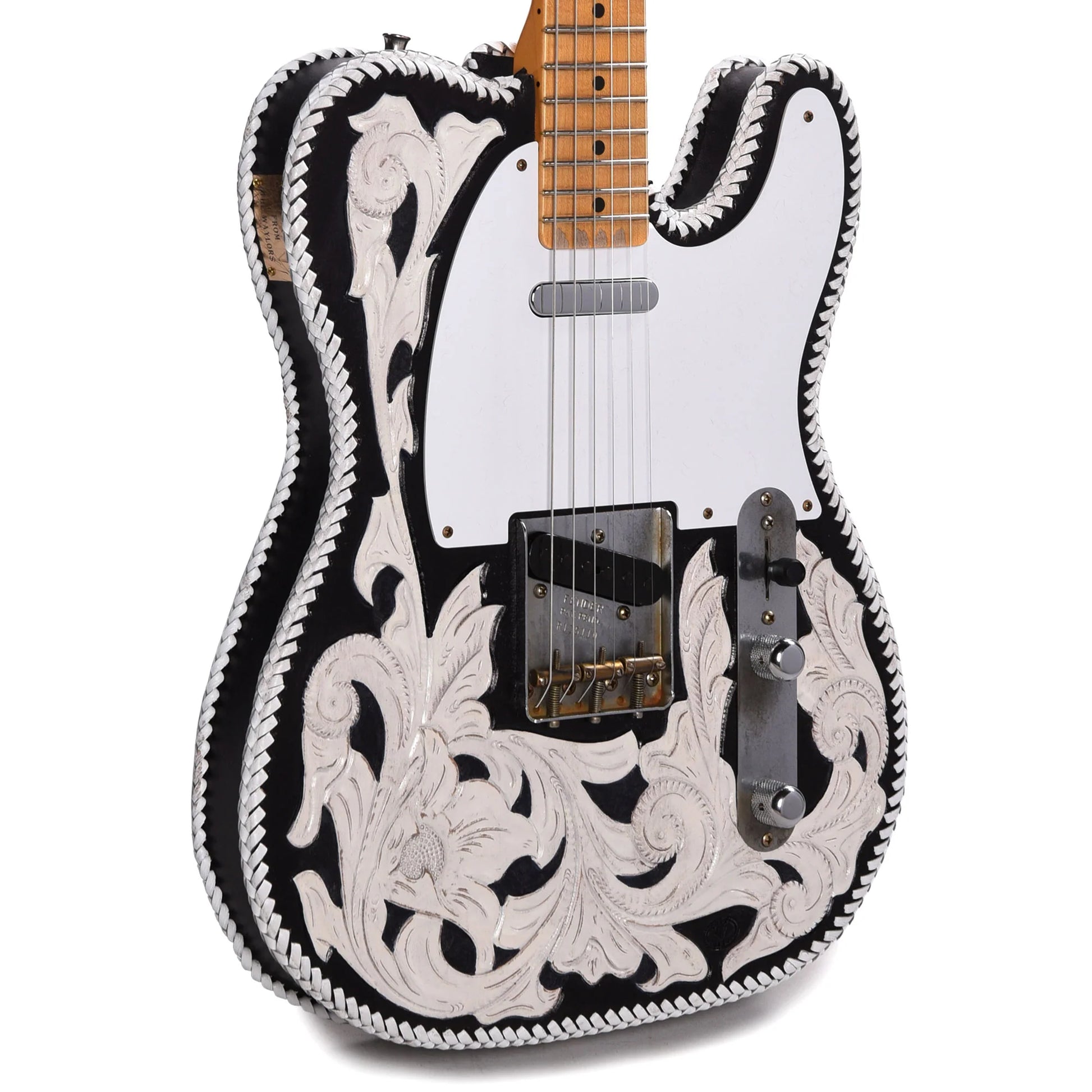 Đàn Guitar Điện Fender Custom Shop Limited Edition Masterbuilt Waylon Jennings Telecaster Relic SS, Maple Fingerboard, Nitrocellulose - Việt Music