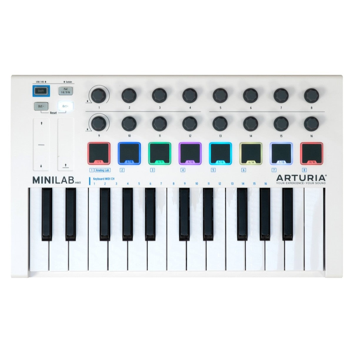 MIDI Keyboard Controller Arturia MiniLab Universal MKII - Việt Music