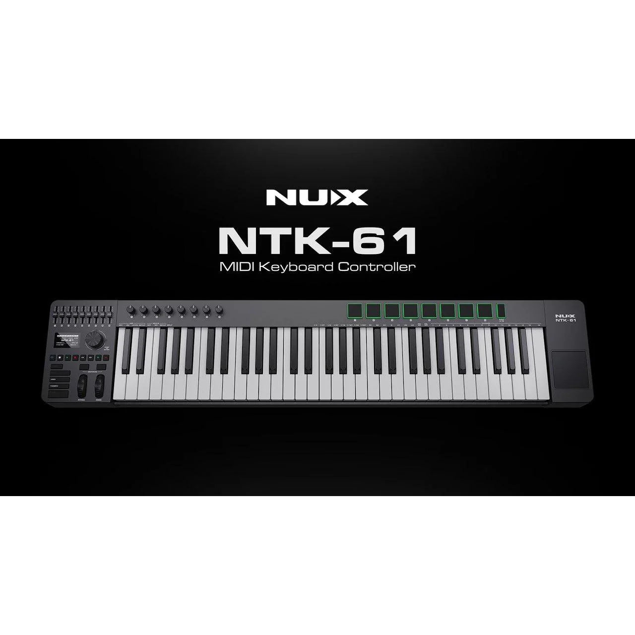 MIDI Keyboard Controller Nux NTK-61 - Việt Music