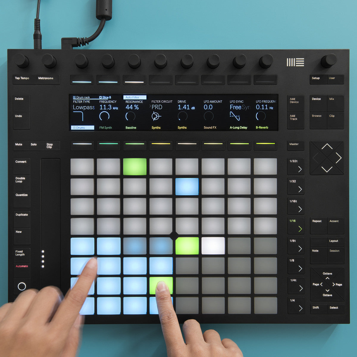 MIDI Pad Controller Ableton Push 2 Instrument + Live 11 Intro – Việt Music
