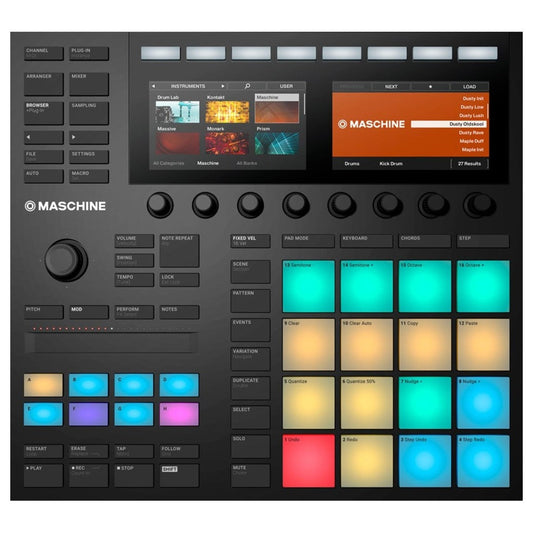 MIDI Pad Controller Native Instruments Maschine MK3 Groove Production - Việt Music
