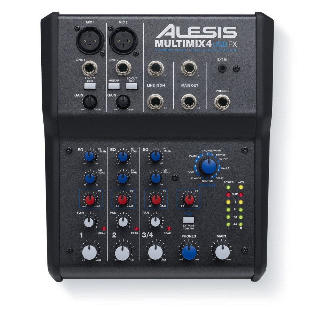 Mixer Alesis MultiMix 4 USB FX - Việt Music