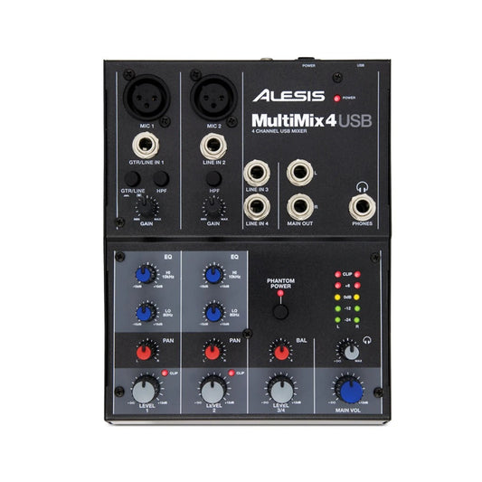 Mixer Alesis MultiMix 4 USB - Việt Music