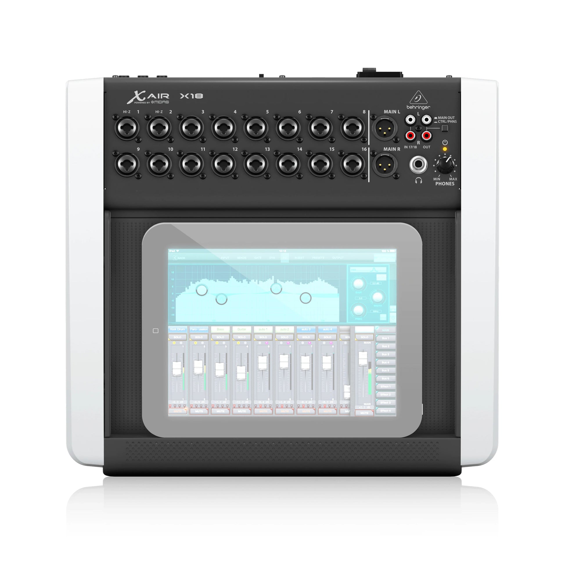 Mixer Behringer X18 X Air 18-Channel Tablet-Controlled Digital - Việt Music
