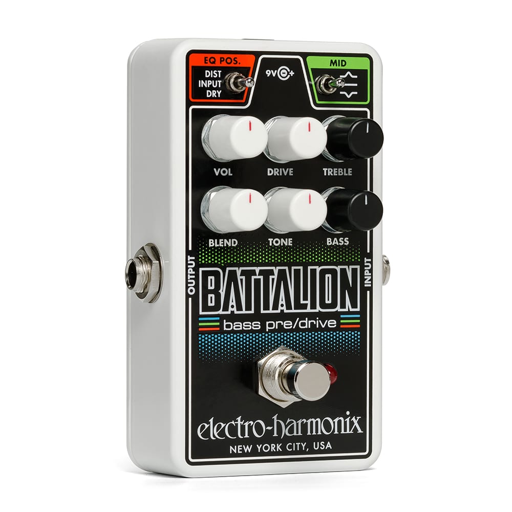 Pedal Guitar Electro-Harmonix Nano Battalion - Bass Preamp & Overdrive - Việt Music