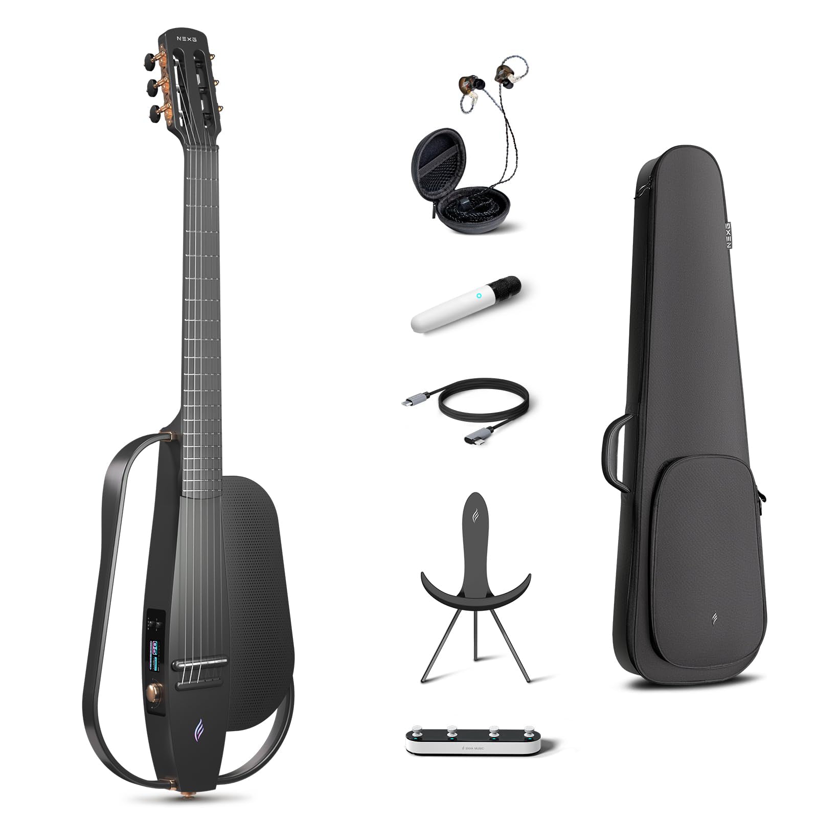 Đàn Guitar Silent Classic Enya NEXG 2N Deluxe - Việt Music
