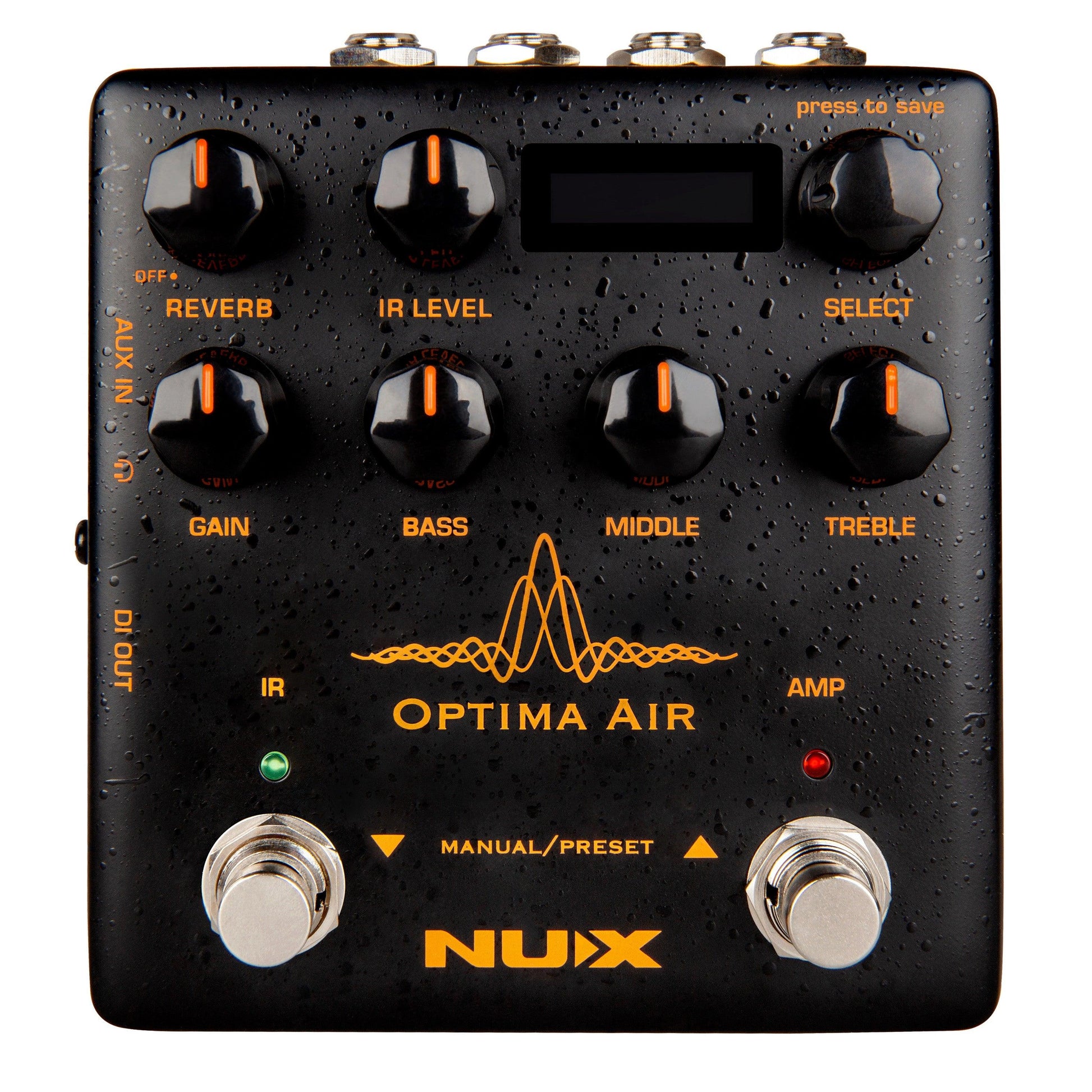 Pedal Guitar Nux Optima Air NAI-5 - Acoustic Simulator & IR Loader - Việt Music
