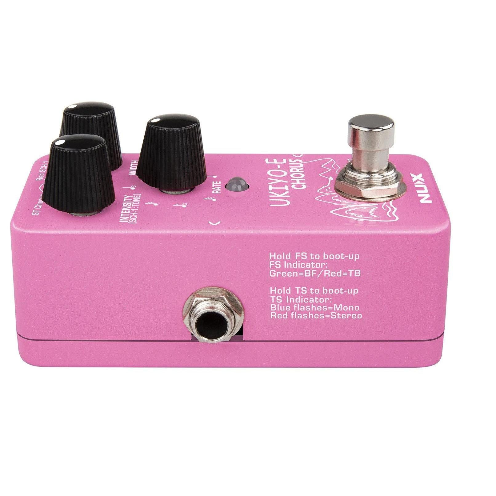 Pedal Guitar Nux Ukiyo-E Chorus NCH-4 - 3 Chorus in a Mini Pedal - Việt Music
