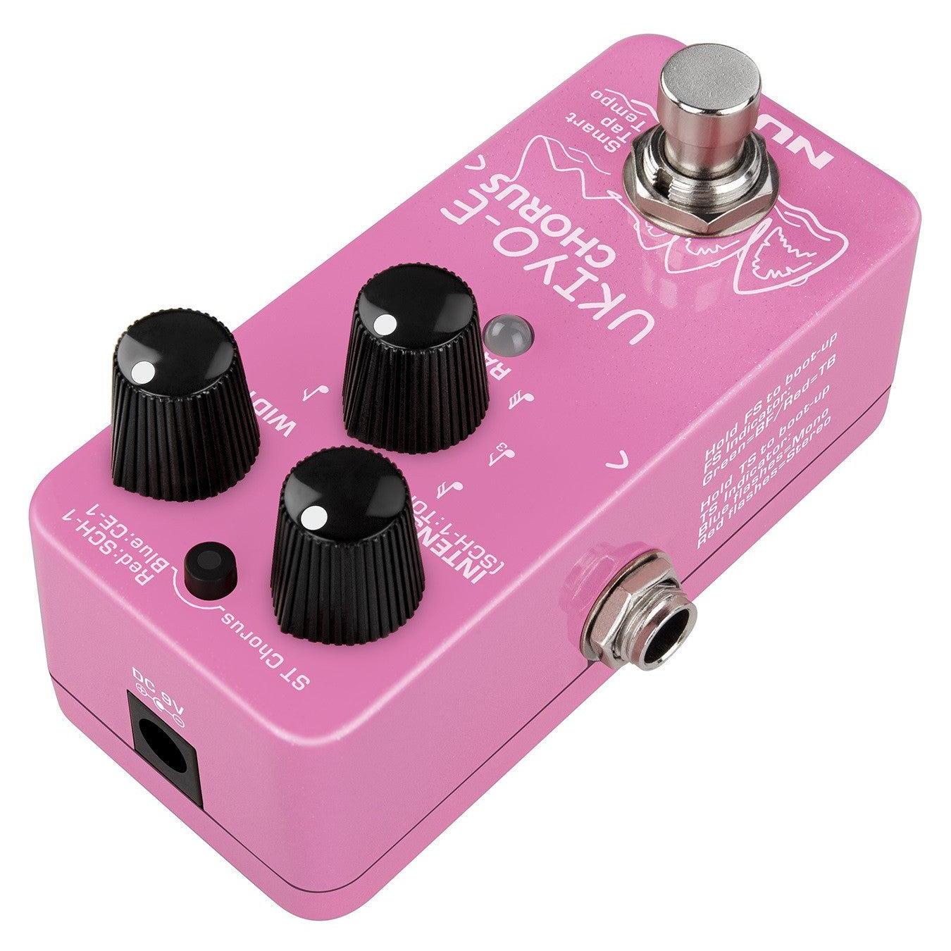 Pedal Guitar Nux Ukiyo-E Chorus NCH-4 - 3 Chorus in a Mini Pedal - Việt Music