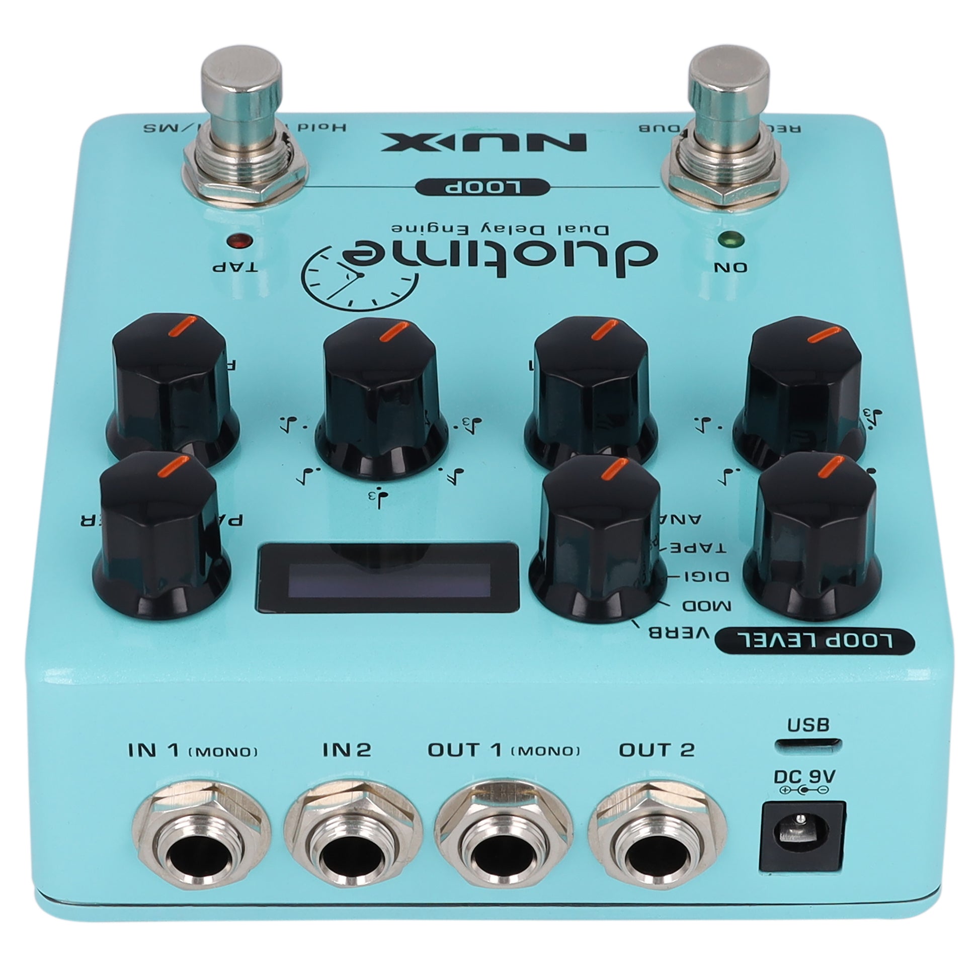 Pedal Guitar Nux Duotime NDD-6 - Dual Delay Engine - Việt Music