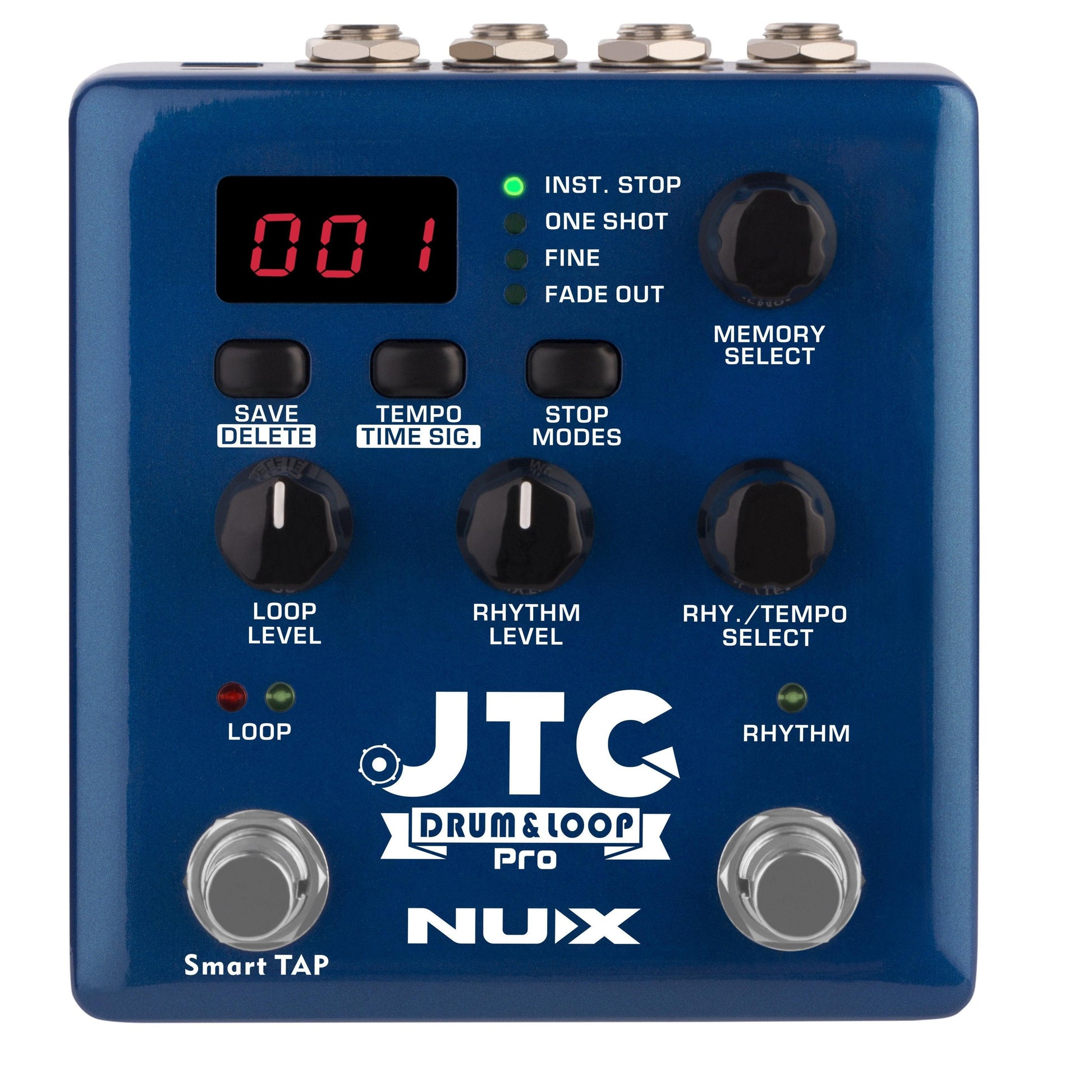 Pedal Guitar Nux JTC Drum & Loop Pro NLD-5 - Dual Switch Looper - Việt Music