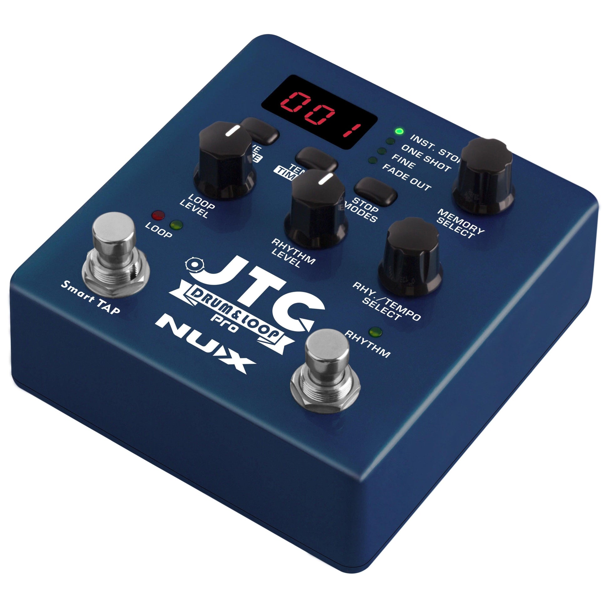 Pedal Guitar Nux JTC Drum & Loop Pro NLD-5 - Dual Switch Looper - Việt Music