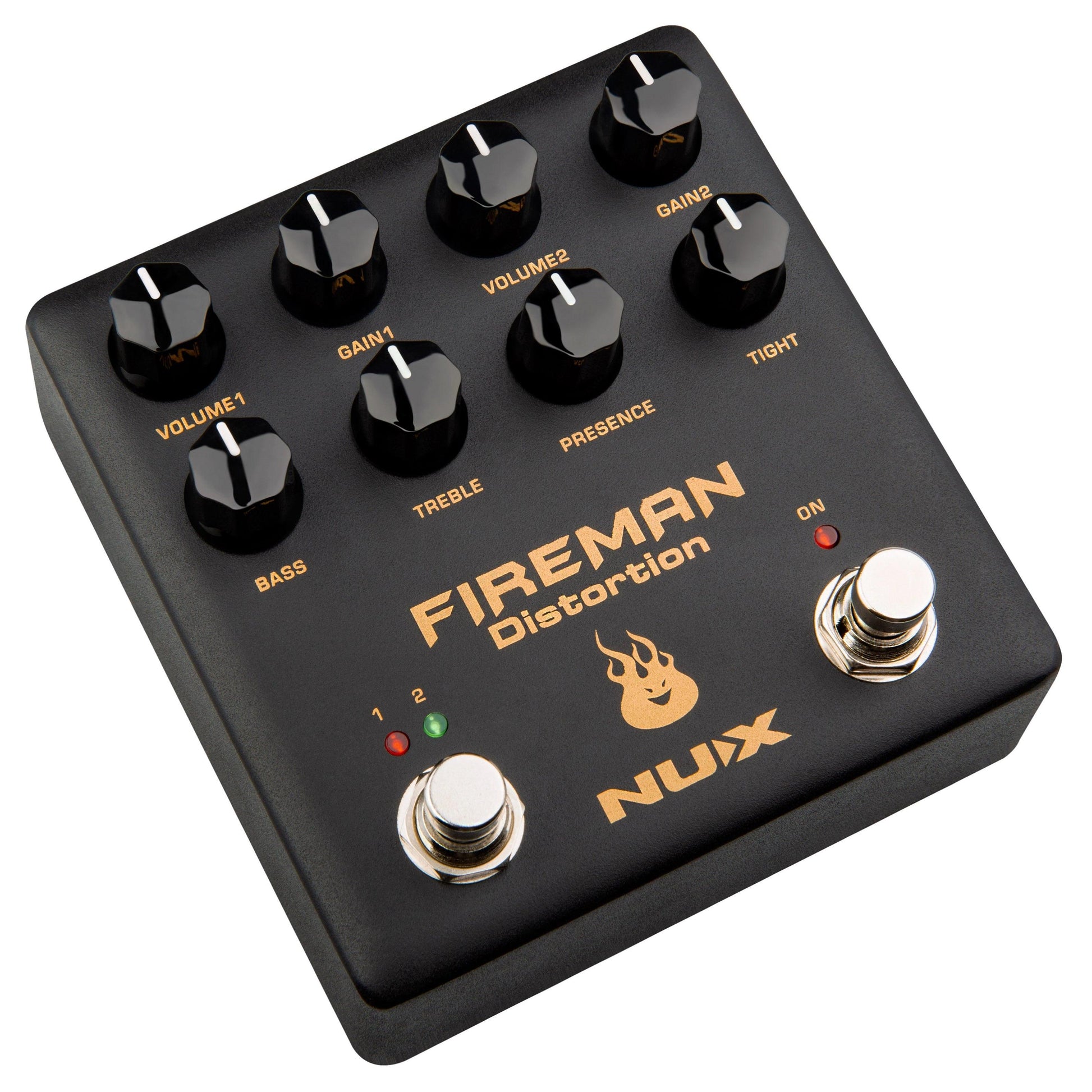 Pedal Guitar Nux Fireman NDS-5 - Dual Channel Brown Sound Distortion - Việt Music