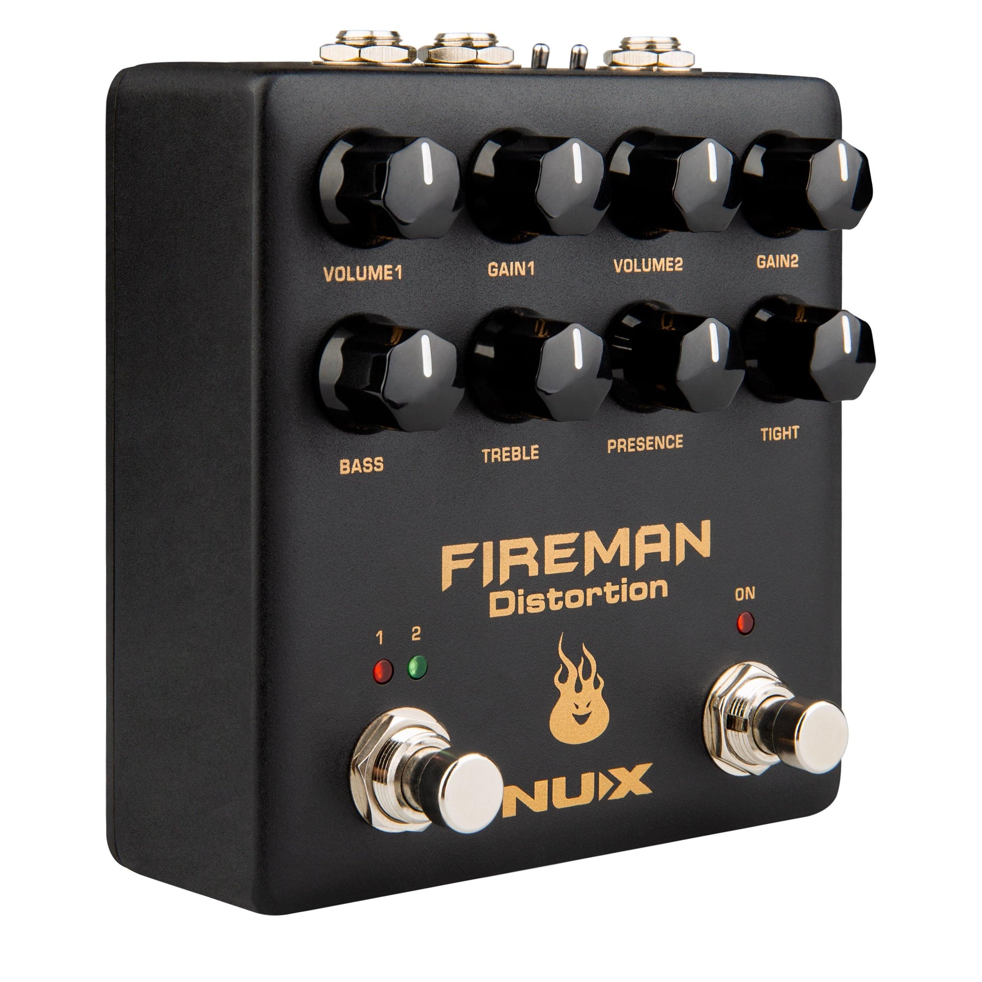 Pedal Guitar Nux Fireman NDS-5 - Dual Channel Brown Sound Distortion - Việt Music