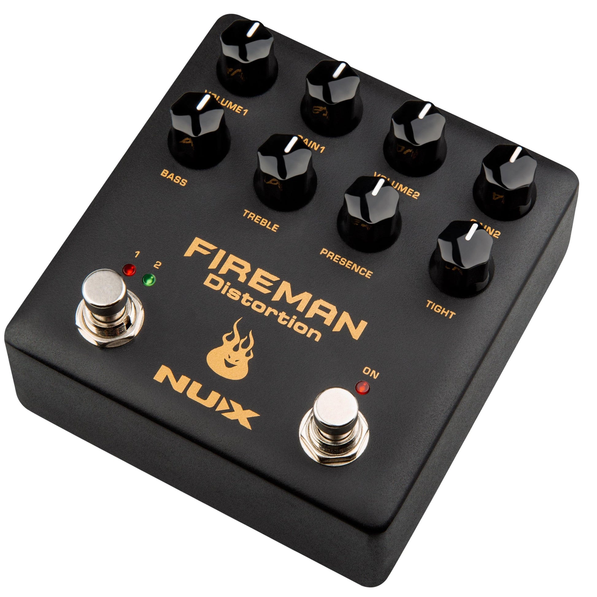 Pedal Guitar Nux Fireman NDS-5 - Dual Channel Brown Sound Distortion - Việt Music