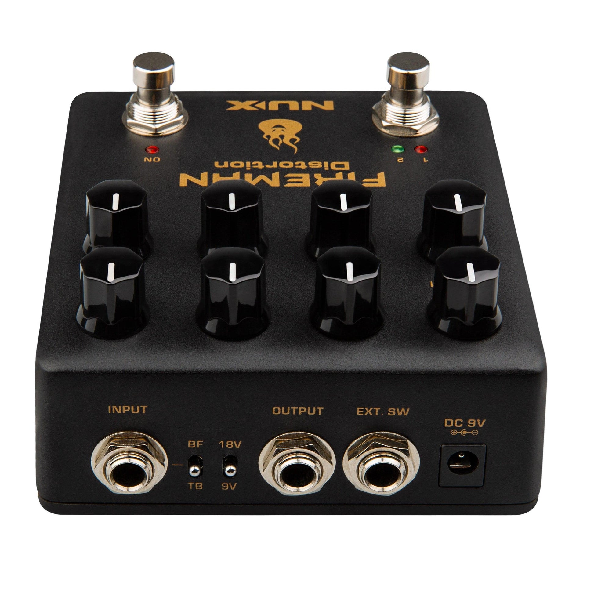 Pedal Guitar Nux Fireman NDS-5 - Dual Channel Brown Sound Distortion - Việt Music