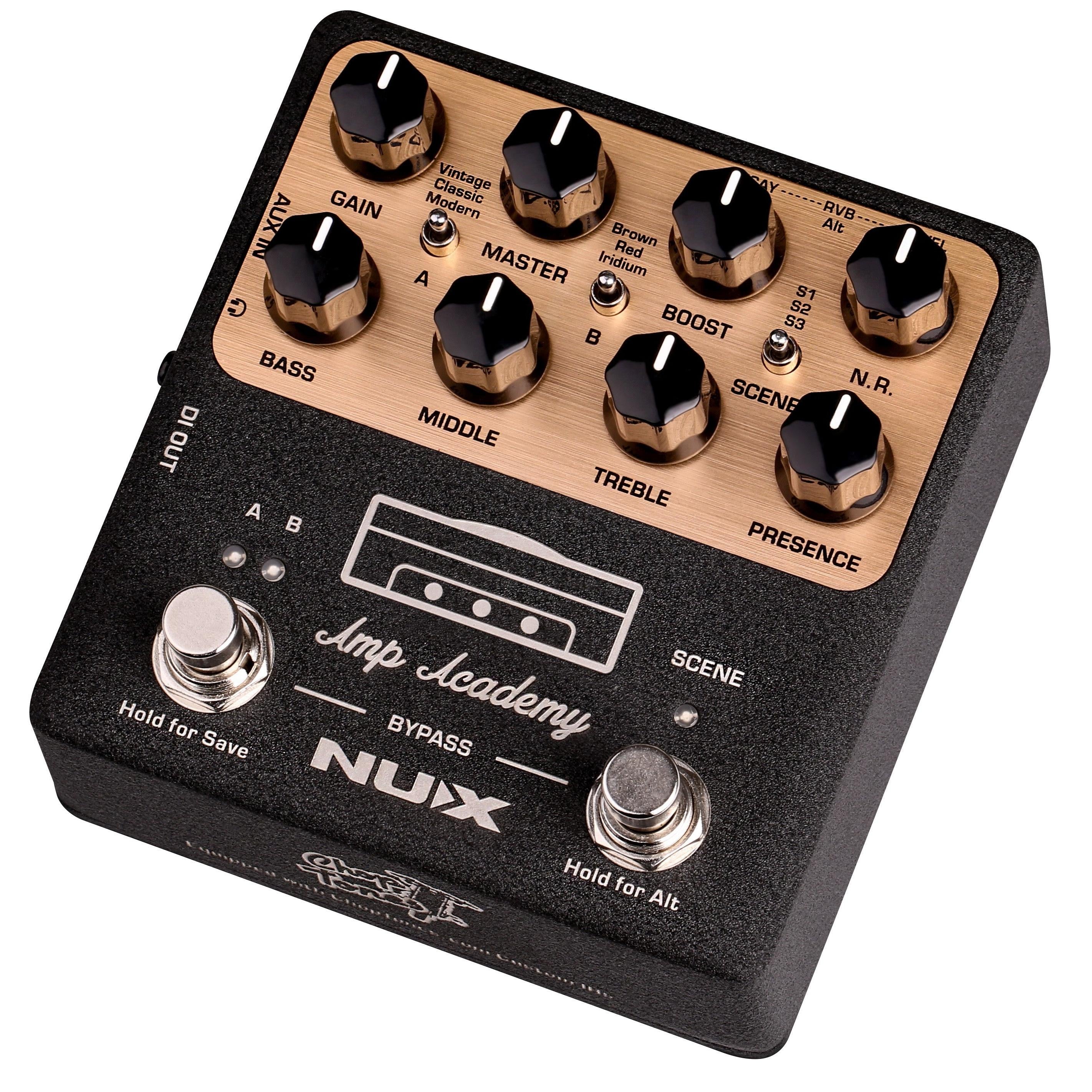 Pedal Guitar Nux Amp Academy NGS-6 - World-class Stompbox Amp