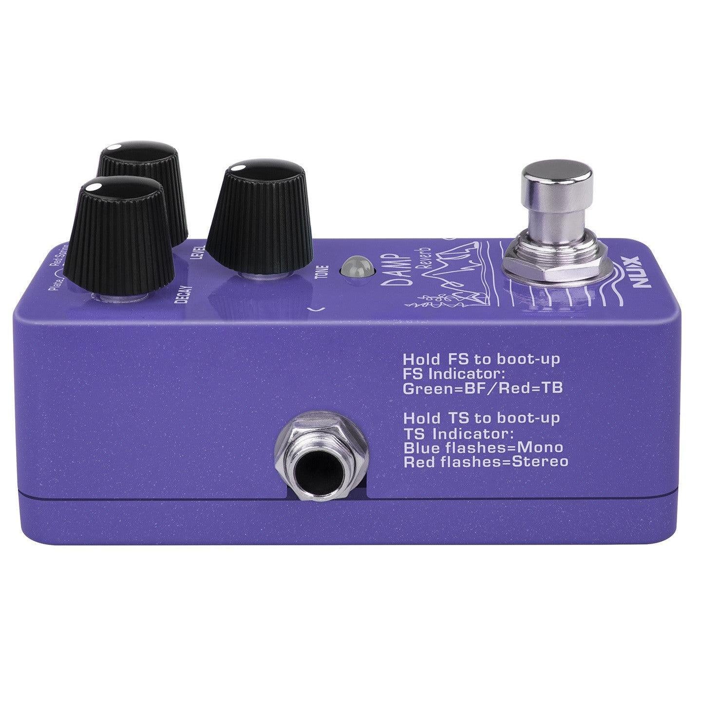 Pedal Guitar Nux Damp Reverb NRV-3 - 3 Reverb in a Mini Pedal - Việt Music