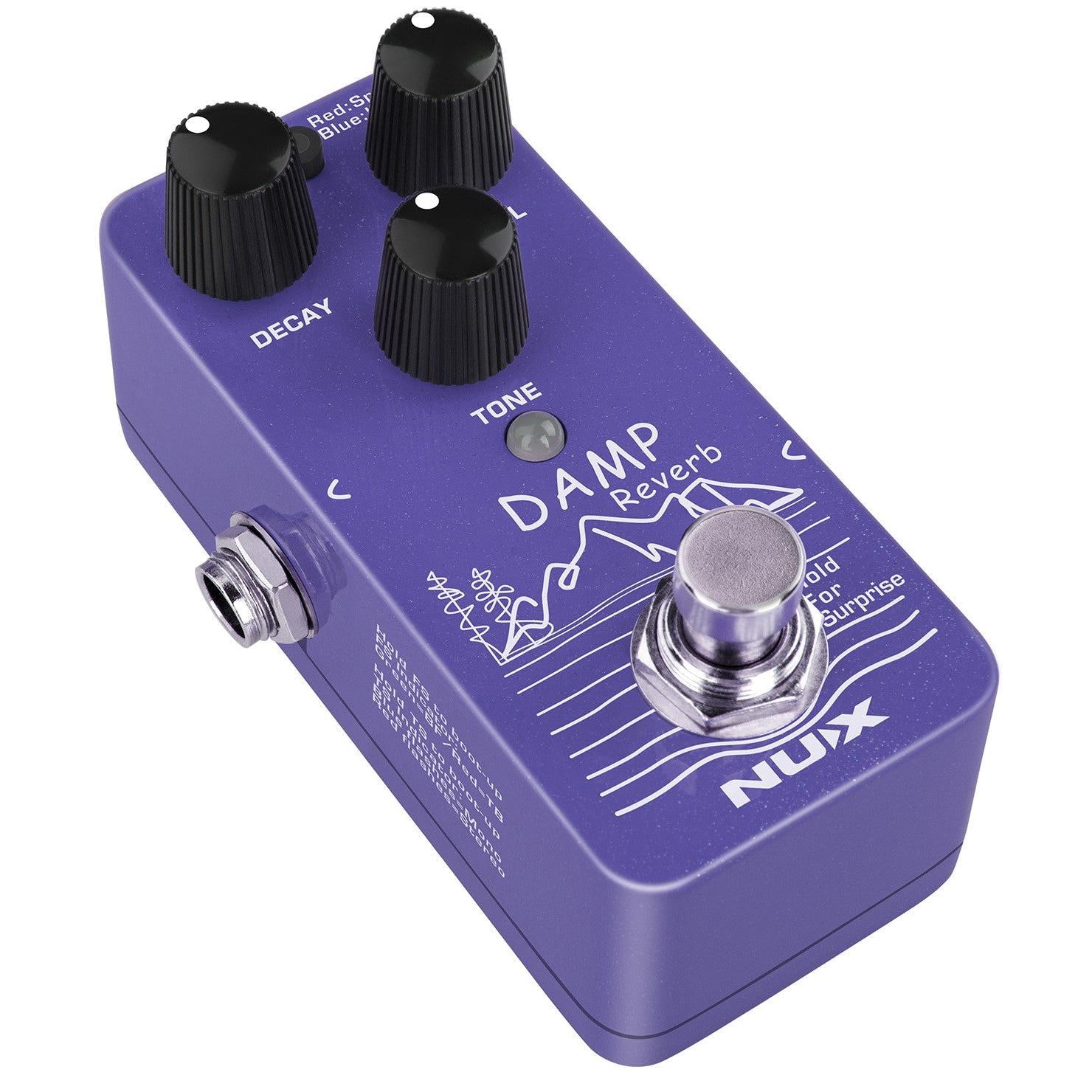 Pedal Guitar Nux Damp Reverb NRV-3 - 3 Reverb in a Mini Pedal - Việt Music